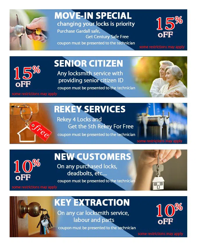 Philadelphia Pro Locksmith Philadelphia, PA 215-583-2036 - coupon20-set-five